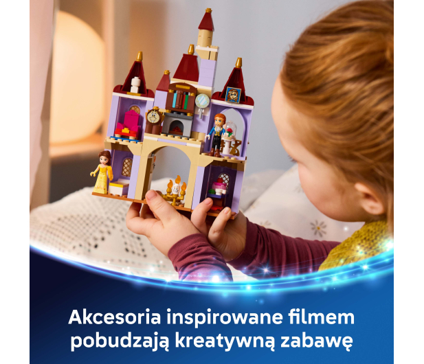 LEGO DISNEY 43289 Zaczarowany zamek Pięknej i Bestii - 1529798 - zdjęcie 6